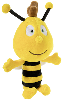Pszczółka Maja, pluszowa maskotka Gucio, 22 cm, miły plusz, oryginalna zabawka z bajki
