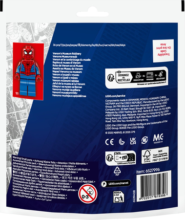 Klocki Lego Marvel Super Heroes 30707 Napad Venoma na muzeum, 36 el., dla dzieci 6+