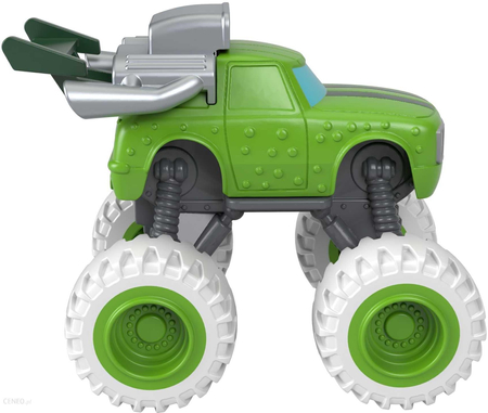 Fisher Price, Blaze i megamaszyny, metalowy samochód resorak Pojazd Megasilnik Pickle, dla fanów bajki w wieku 3+