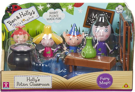 Character, Małe Królestwo Bena i Holly, Magiczna klasa, 4 figurki i akcesoria
