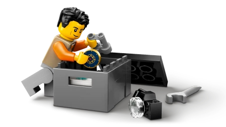 Klocki Lego City 60447 Górska ciężarówka terenowa 4x4, 221 el., oryginalne klocki