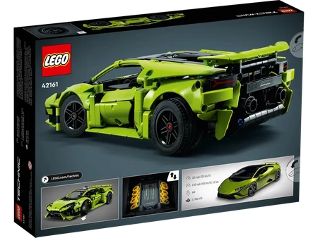 Klocki Lego Technic 42161 Lamborghini Huracán Tecnica, 806 elementów, oryginalne klocki, doskonałe na prezent dla dzieci 9+