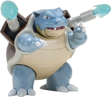 Pokemon, Zestaw ewolucyjny, 3 figurki: Squirtle, Wartortle, Blastoise