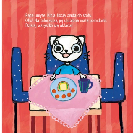 Kicia Kocia Książeczka Kicia Kocia nie może zasnąć, idealna dla przedszkolaka