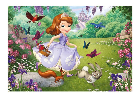 Puzzle Disney Jej Wysokość Zosia Spacer 24 elementy Dino — Układanka dla dzieci 4+