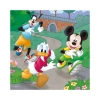 Disney, Myszka Miki, Puzzle 4w1 Sportowcy, 3 x 55 el.