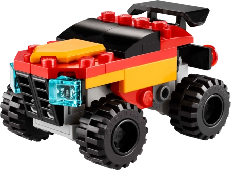 Lego Creator 30691 Mały monster truck do przebudowania, 55 el., wiek dziecka 6 lat+