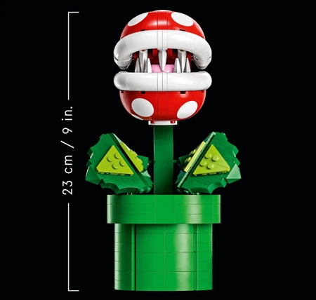 Klocki Lego Super Mario 71426 Kwiatek Pirania, 540 elementów, kultowa postać ze świata Super Mario, oryginalne klocki, wiek 18+