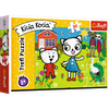 Trefl, Kicia Kocia, Puzzle Kotki i bocian, 30 el., puzzelki dla małych dzieci