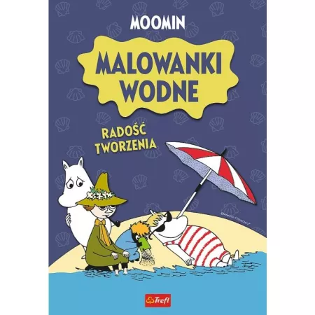 Malowanki wodne Muminki Trefl – książka aktywizująca dla dzieci, radość tworzenia i kreatywna zabawa bez brudzenia