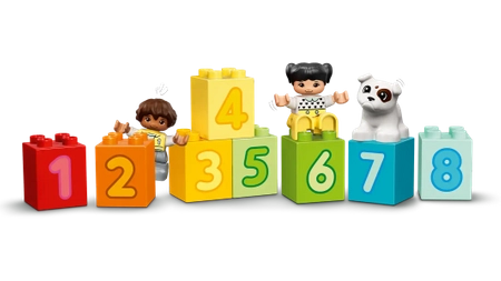 Klocki Lego Duplo 10954 Pociąg z cyferkami — nauka liczenia; 23 elementy, oryginalne klocki, szybka wysyłka, wiek dziecka 1,5+