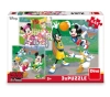 Disney, Myszka Miki, Puzzle 4w1 Sportowcy, 3 x 55 el.
