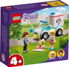 Klocki LEGO Friends 41694, Karetka kliniki dla zwierzątek i 3 mini figurki, 54 elementy