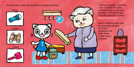 Kicia Kocia Wyprawa po Skarb – Książka dla Dzieci Anita Głowińska Nowość 2025