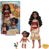 Disney, Vaiana 2, Zestaw lalki siostry Moana i Simea oraz kogut Hei Hei, Mattel, dla dziewczynek w wieku 3+ 