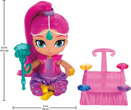 Fisher Price, Shimmer i Shine, Laleczka Shimmer z akcesoriami