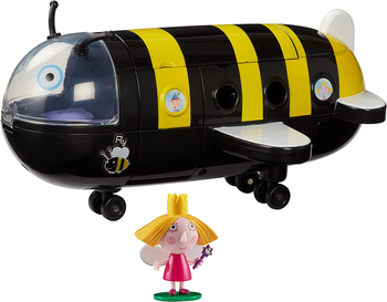 Character, Małe Królestwo Bena i Holly, Pszczeli odrzutowiec i figurka Holly, oryginalna zabawka dla fanów bajki, dla dzieci w wieku 3+