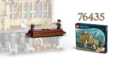 Klocki Lego Harry Potter 76441 Zamek Hogwart: Klub pojedynków, 158 el. w tym 4 figurki