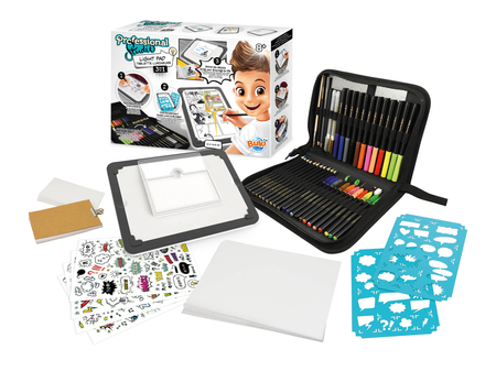 Buki France, Professional Studio, zabawka kreatywna, Podświetlany pad do rysowania 3-w-1, 5432 