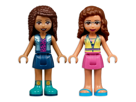 Klocki Lego Friends 41677, Leśny wodospad i figurki Andrea i Olivia, 93 elementy, wysoka jakość, oryginalne klocki, dla dziewczynek w wieku 5+, pomysł na prezent, szybka wysyłka