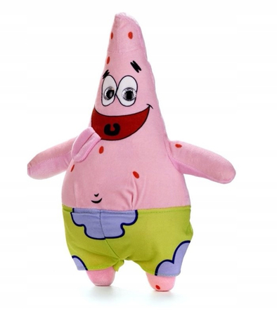 Spongebob, Maskotka pluszowy Patryk Rozgwiazda, 30 cm