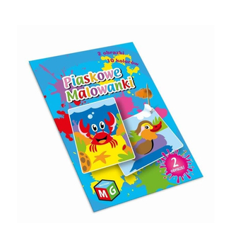 Piaskowe malowanki: krab i kaczuszka