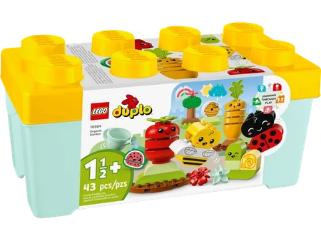 Klocki Lego Duplo 10984 Ogród uprawowy, 43 elementy, kolorowe klocki, oryginalne, dla dzieci 1+