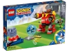 Klocki Lego Sonic the Hedgehog 76993 Sonic kontra dr Eggman i robot Death Egg, 615 elementów, oryginalne klocki dla fanów gry i filmu, wiek dziecka 8+