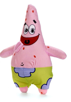 Spongebob, Maskotka pluszowy Patryk Rozgwiazda, 30 cm