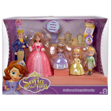 Figurka Księżniczka Zosia i rodzina królewska, Jej Wysokość Zosia, Mattel