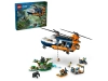 Klocki Lego City 60437 Helikopter badaczy dżungli w bazie, 881 elementów, oryginalne klocki, dla wielbicieli przygód