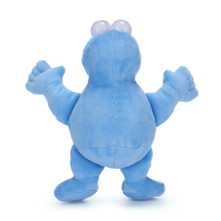 Play by Play, Ulica Sezamkowa, maskotka pluszowa niebieski Ciasteczkowy Potwór, 20 cm, miły plusz, plastikowe oczy, 0+