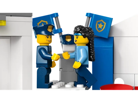 Klocki Lego City 60372 Akademia policyjna, 823 elementy, dla dzieci 6+, oryginalne, idealne jako prezent dla chłopca