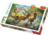 Dinozaury: Puzzle 160 z dinozaurami, Trefl