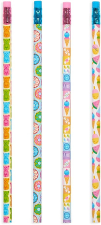 Ołówki grafitowe w drewnianej oprawie - Sugar JOY, 12 sztuk