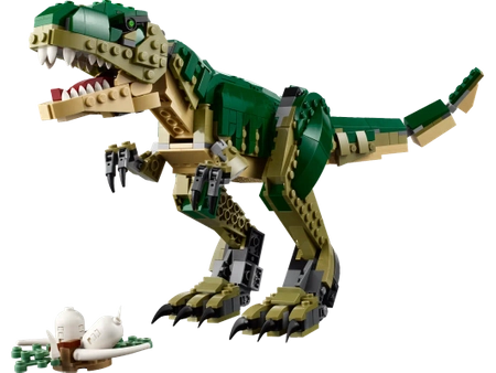 Klocki Lego Creator 3-w-1 31151 Tyranozaur, możliwość zbudowania 3 różnych dinozaurów: tyranozaura, triceratopsa lub pterodaktyla, aż 626 elementów, klocki oryginalne, szybka dostawa, wiek dziecka 9 lat+