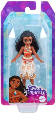 Vaiana, Laleczka Moana, 9 cm, producent Mattel, idealna dla fanki bajki, wiek dziecka 3+