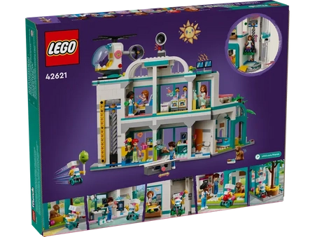 Klocki Lego Friends 42621 Szpital w mieście Heartlake, 1045 elementów, oryginalny zestaw, dla dzieci 7+