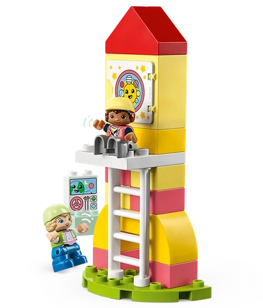 Klocki Lego Duplo 10991 Wymarzony plac zabaw, 75 elementów, bezpieczne klocki dla dzieci 2+