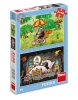 Dino Toys, Krecik, Puzzle dla dzieci Dzień Krecika, 2 x 48 el.