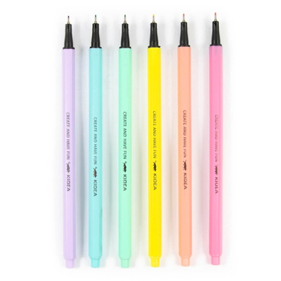 Perform, Kidea, Pastelowe cienkopisy zestaw 6 kolorów