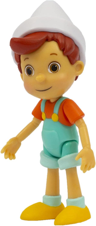 Pinokio i przyjaciele, figurki 2-pak, Pinokio i Wróżka Błękitka, zestaw 2 figurek, można ruszać kończynami, od renomowanego producenta, oryginalne licencyjne zabawki, dla dzieci w wieku 3+