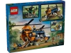 Klocki Lego City 60437 Helikopter badaczy dżungli w bazie, 881 elementów, oryginalne klocki, dla wielbicieli przygód