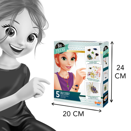 Buki Be Teens, Zabawka kreatywna - Magiczna biżuteria BE118