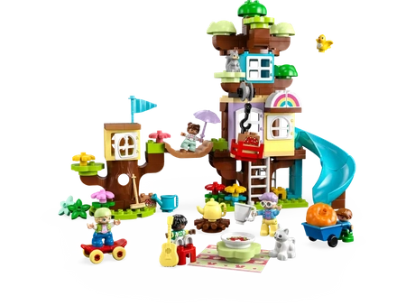 Klocki Lego Duplo 10993 Domek na drzewie 3 w 1, 126 elementów, oryginalne, wysoka jakość, idealne dla dzieci 3+