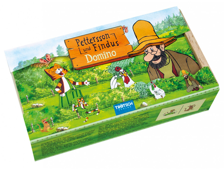 Pettson i Findus - drewniane domino