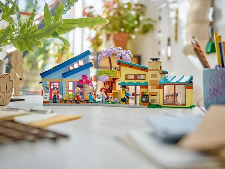 Klocki Lego Friends 42620 Dom rodzinny Olly’ego i Paisley, 1126 elementów, wysoka jakość, oryginalne, dla dziewczynki 7+
