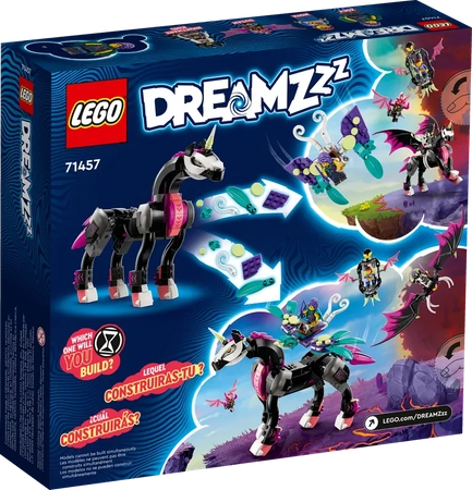 Klocki Lego Dreamzzz 71457 Latający koń Pegasus, 482 elementy, oryginalne, idealne na prezent dla dzieci 8+