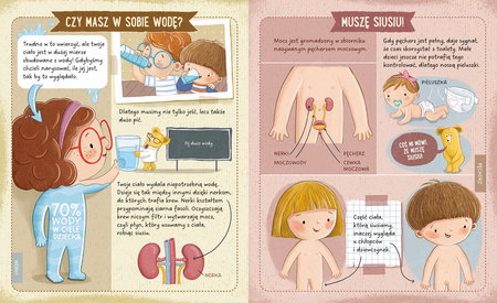 Feluś i Gucio odkrywają... Ciało człowieka Książka dla dzieci