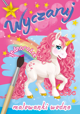 Kolorowanka wodna Wyczaruj jednorożce BL